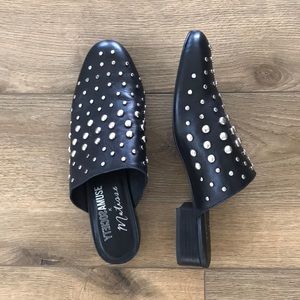 Matisse x amuse society studded mules
